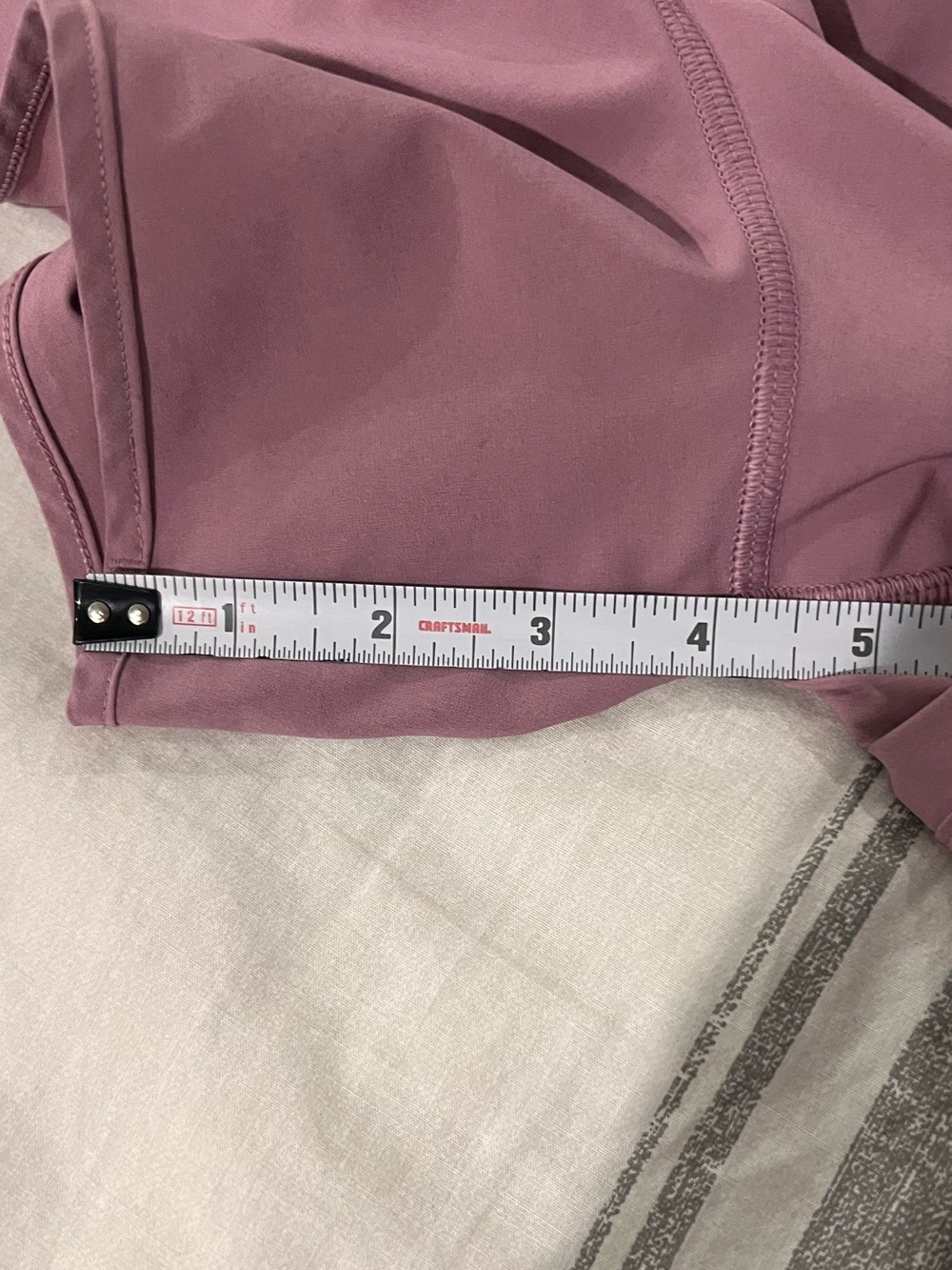 lululemon athletica Dusty Rose Hotty Hot lined shorts size 8 - Picture 5 of 5